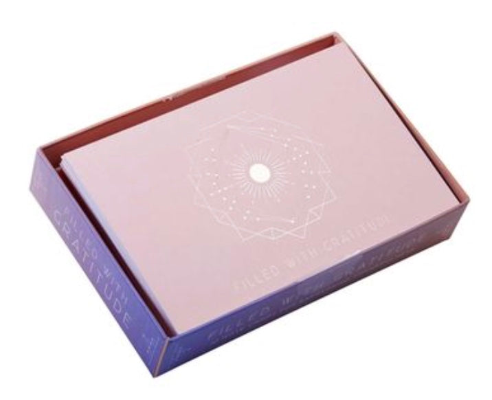 Filled With Gratitude: 10 Note Cards