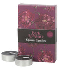 Dark Romance Opium Scented Black Tealights