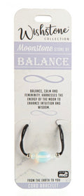 Wishstone Moonstone Cord Bracelet