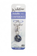 Wishstone Sodalite Key Charm