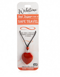 Wishstone Red Jasper Heart Pendant