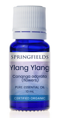 Springfields Essential Oil Ylang Ylang 10ml Certified Organic
