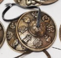 Brass Tingsha Auspicious