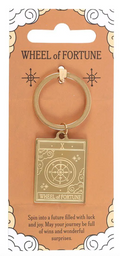 Tarot Keyring - The Wheel of Fortune