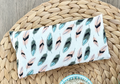 Meditation Eye Pillow - Feather Clear Quartz