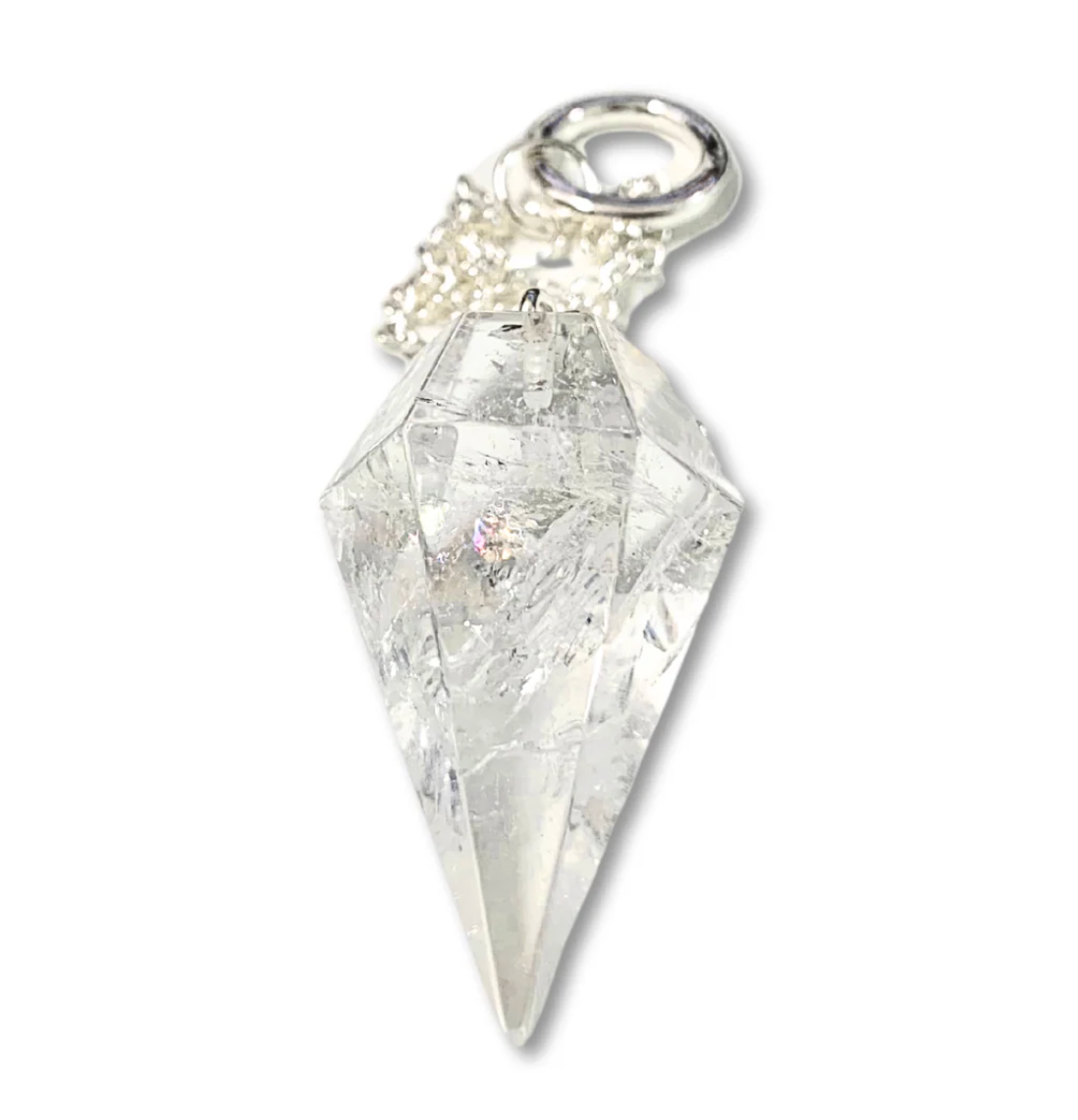 Clear Quartz Pendulum