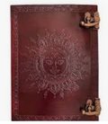 Golden Sun Leather Journal