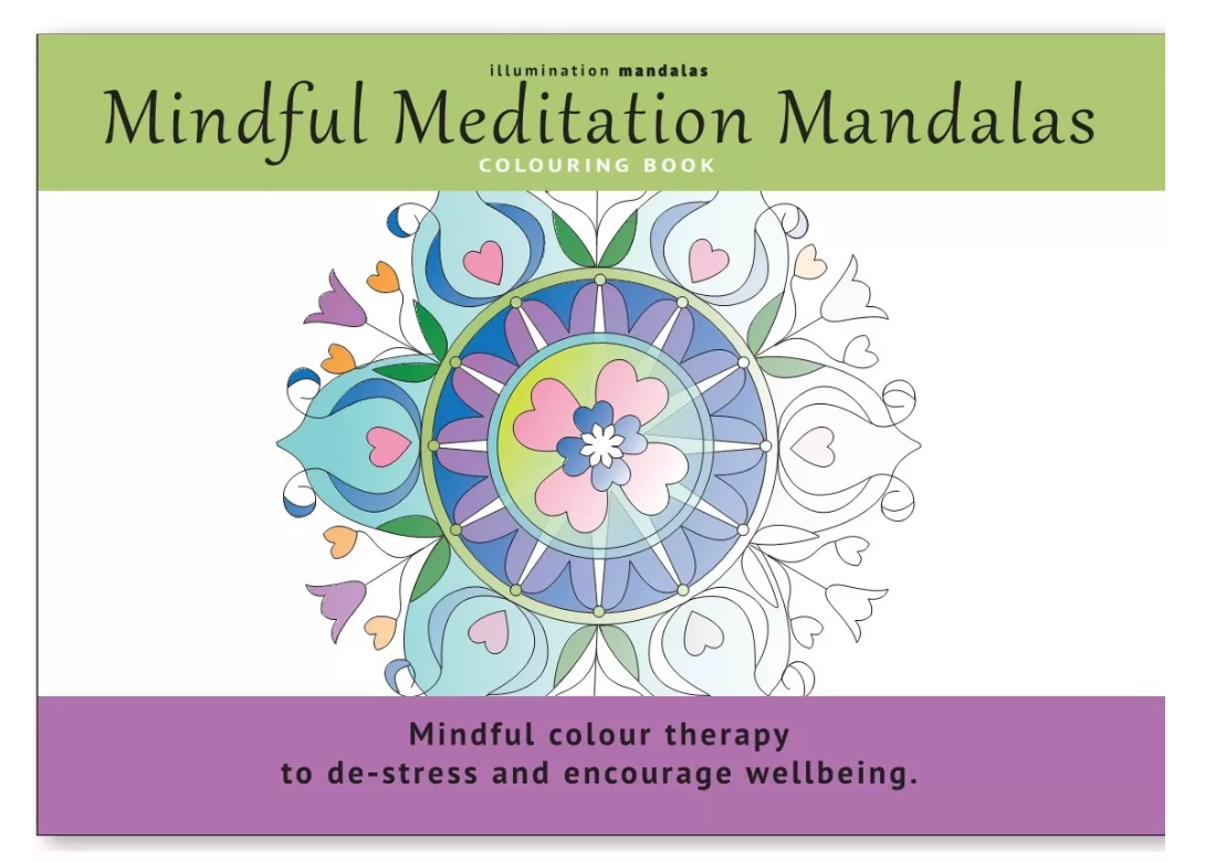 Mindful Meditation Mandala Colouring Book