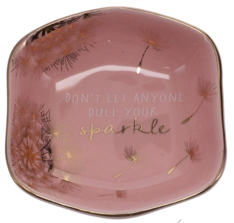 Don't Let Anyone Dull Your Sparkle Trinket Dish