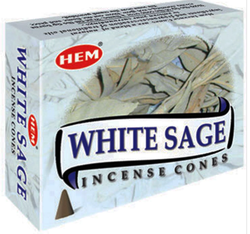 HEM White Sage Incense Cones