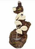 Shell Waterfall Backflow Incense Burner