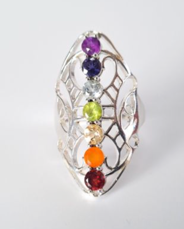 Chakra Ring Filagree