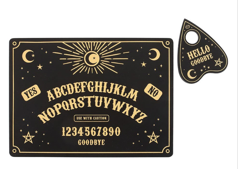 Black and Gold Talking Board