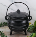 Aluminium Striped Plain Cauldron 16cm x 12cm