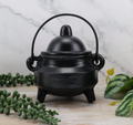 Cast Iron with Handle Cauldron 8cm x 11.5cm