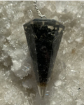 Orgonite with Black Tourmaline Pendulum
