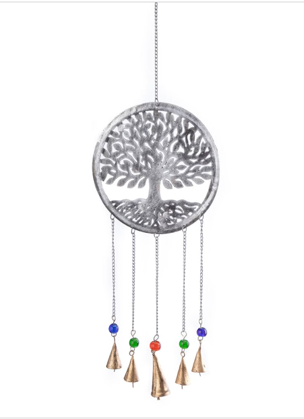 Silver Tree of Life Wall Hanging