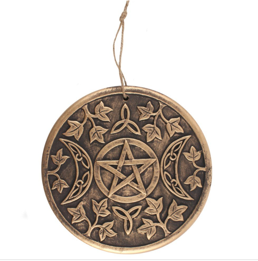 Triple Moon Plaque
