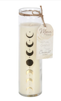 Moon Phase Coconut Scent Tube Candle