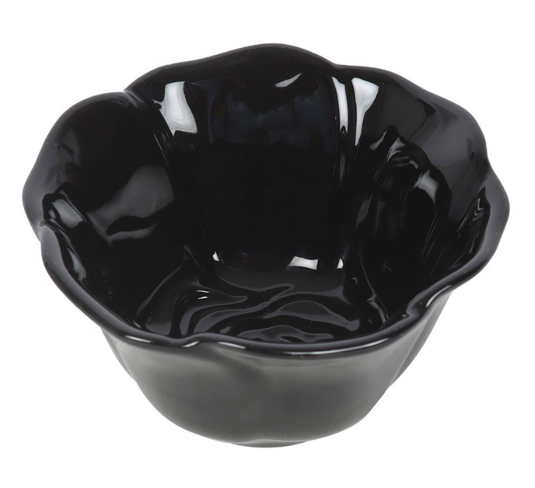 Black Rose Trinket Dish