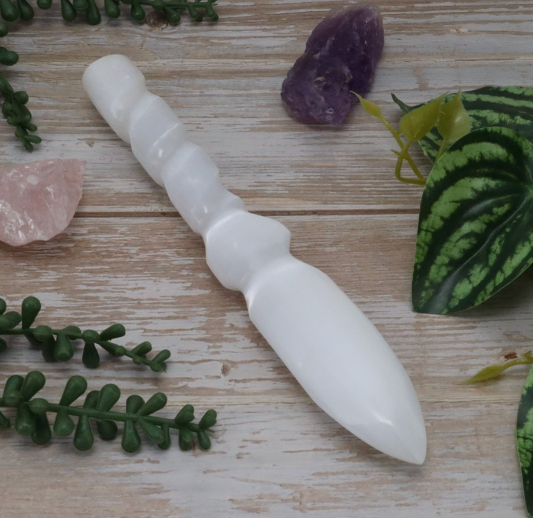 Selenite Knife 20cm