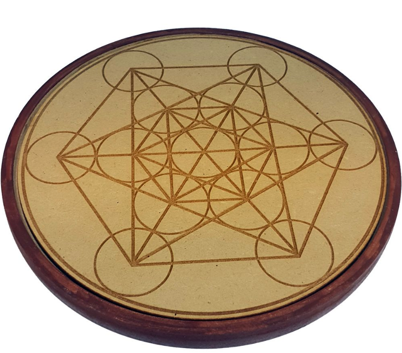 Metatron Wooden Grid Board 15cm
