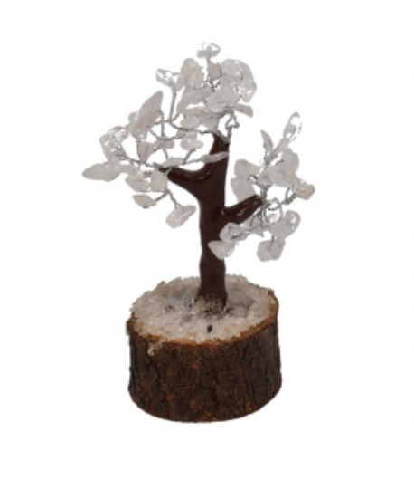 Clear Quartz Gem Tree 12cm
