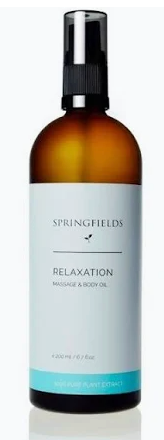 Springfields Relaxation Massage & Body Oil