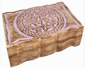 Tree of Life Wooden Storage Box