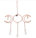 Triple Moon Gemstone Hanging
