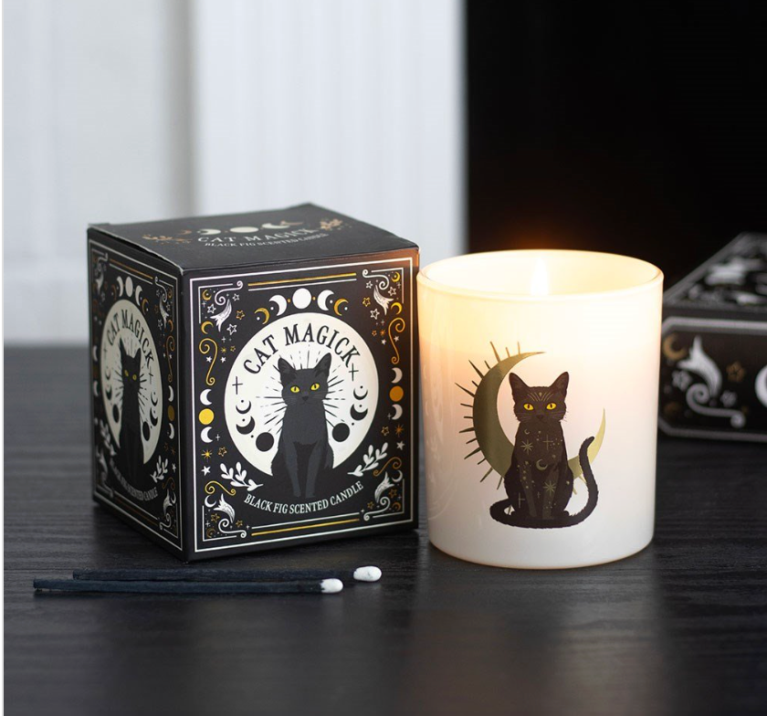 Black Cat Magick Black Fig Candle