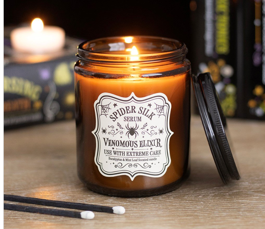Spider Silk Serum Eucalyptus & Mint Candle