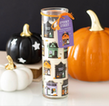 Spooky Street Pumpkin Cinnamon Roll Tube Candle