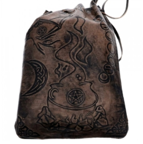 Leather Tarot Bag