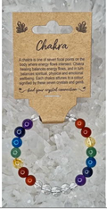 Chakra Crystal Bead Bracelet Medium