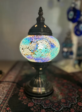 Mosaic Turkish Lamp
