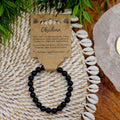 Black Obsidian Crystal Bracelet Medium