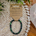 Ruby Zoisite Crystal Bead Bracelet