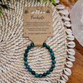 Fuchsite Crystal Bead Bracelet
