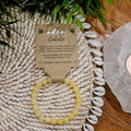 Calcite Crystal Bead Bracelet