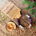 Peace & Tranquility Crystal  Bead Bracelet Medium